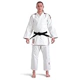 GREEN HILL JUDOGI Bianco Professional IJF Approved Judo GI Kimono Unisex (Bianco, 160 Large)