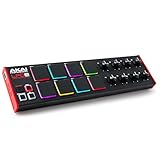 AKAI Professional LPD8, Controller MIDI USB con 8 Drum Pad MPC Reattivi per Mac e PC, 8 Manopole Assegnabili e Software per la Produzione Musicale