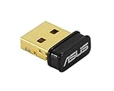 ASUS USB-BT500, Adattatore USB Bluetooth 5.0, Retrocompatibile Con Le Vecchie Generazioni di Bluetooth, Tecnologia Low Energy, Design Di Piccole Dimensioni, Nero