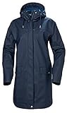 Helly Hansen Donna Cappotto Impermeabile Moss, L, Marina Militare