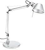 Artemide Tolomeo Micro Lampada da Tavolo, Alluminio