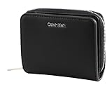 Calvin Klein Portafoglio Donna Ck Must Z/A Wallet Flap Medium Piccolo, Nero (Ck Black), Nero (Ck Black), Taglia Unica