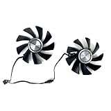 ROEDE Originale 2PCS 85 Millimetri 4PIN FD9015U12S for AMD HD7950 7970 Ventola GPU for XFX Sapphire FX-797A/G HD 7950 7970 Ventola della Scheda Video