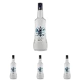 Keglevich Vodka, Vodka di Puro Grano, Imported from Poland, 6 Distillazioni, 38%, 0,7 lt (Confezione da 4)