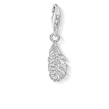 Thomas Sabo Ciondolo da Donna Argento 925, Silver Leaf Charm