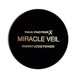 Max Factor Miracle Veil Radiant Loose Powder, Cipria in Polvere Libera a Lunga Durata, 4 g