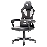 Itek 4Creators Cf50 Sedia Gaming Ergonomica Nera, Schienale Reclinabile E Poggiatesta Regolabili, Supporto Lombare, Comfort E Design, Ideale Come Sedia Ufficio, Sedia Per Studio E Poltrona Per Gamer