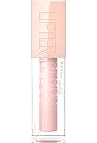 Maybelline New York Lifter Gloss, Lucidalabbra con acido ialuronico, Effetto rimpolpante e idratante, Ice (002), 5,4 ml