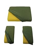 Ergositting Set Fodere elasticizzate colore Verde Kiwi per sedia ergonomica - 3 pezzi (sedile + 2poggiaginocchia)