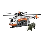 Brigamo 【𝙋𝙧𝙞𝙢𝙚 𝘿𝙚𝙖𝙡 Aereo-elicottero premium con luci e suoni, giocattolo dai 3 anni in su
