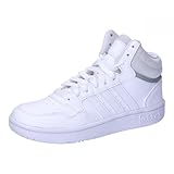 adidas Hoops Mid Shoes, Sneakers Unisex - Adulto, Cloud White Cloud White Grey Two, 36 2/3 EU