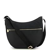 Borsa Borbonese Luna Bag Medium Nera Con Zip