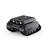 TUOPUONE UGV Beast Robot AI cingolato fuoristrada open source compatibile con Raspberry Pi 5 Doppi controller Visione computerizzata con corpo interamente in metallo senza RPi5 e modulo Pan-Tilt