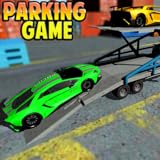 Car Driving Transporter Truck cargo plane parking Game 3D