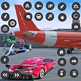 Airplane Car Transporter Truck Games - Plane Simulator