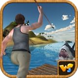 Raft Survival Island Underwater Shark Attack