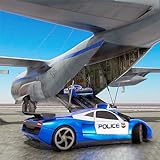 Crime Town Police Car Transporter Plane 3D